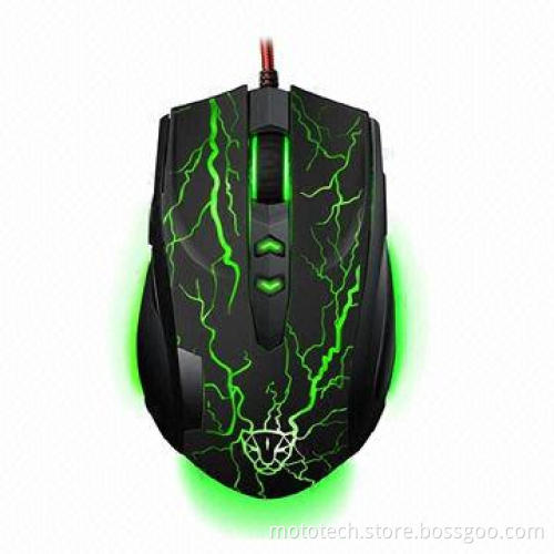 7D Ergonomic High-precision Gaming Mouse, 1.8m Cable Length